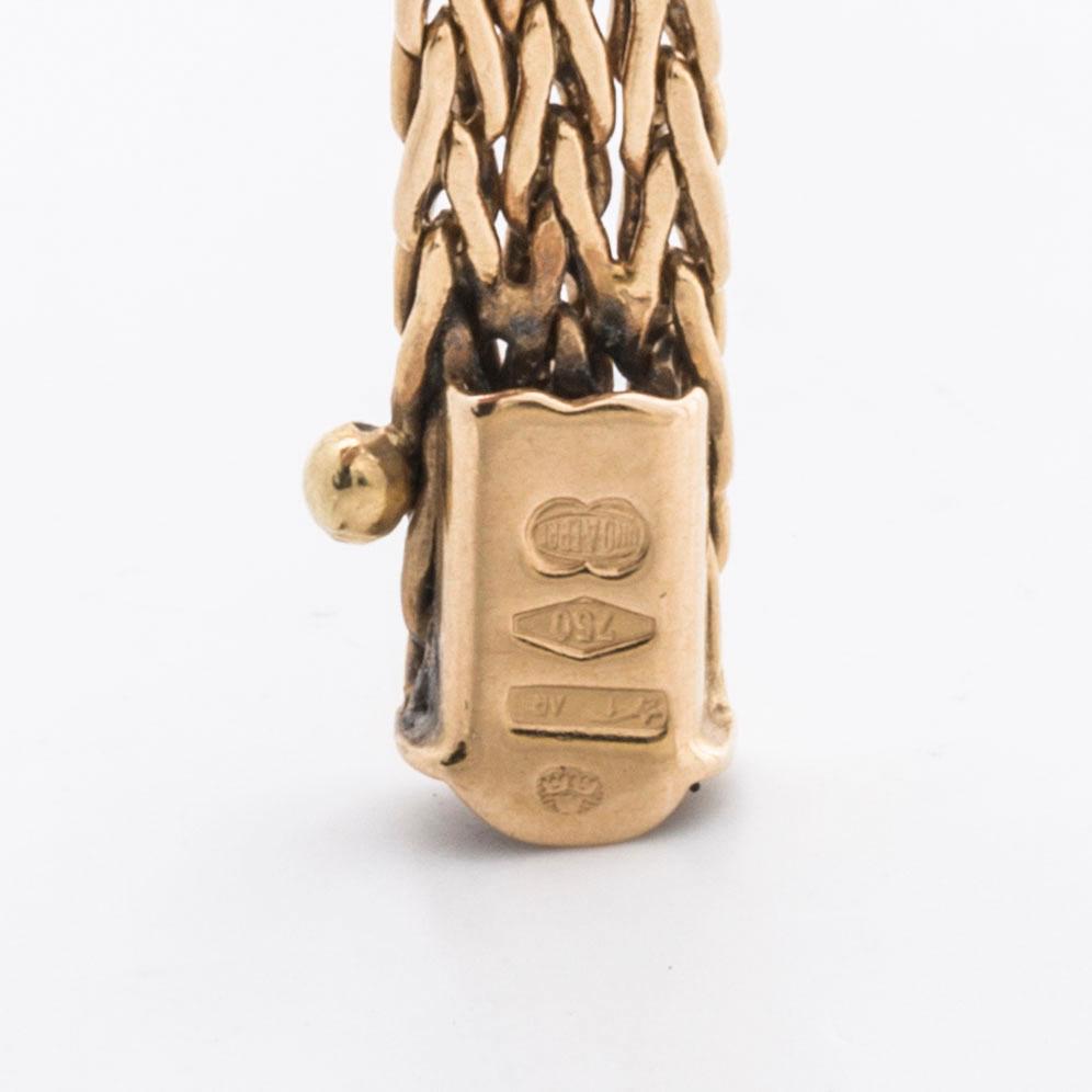BRACELET 18k gold , 13,0 g.