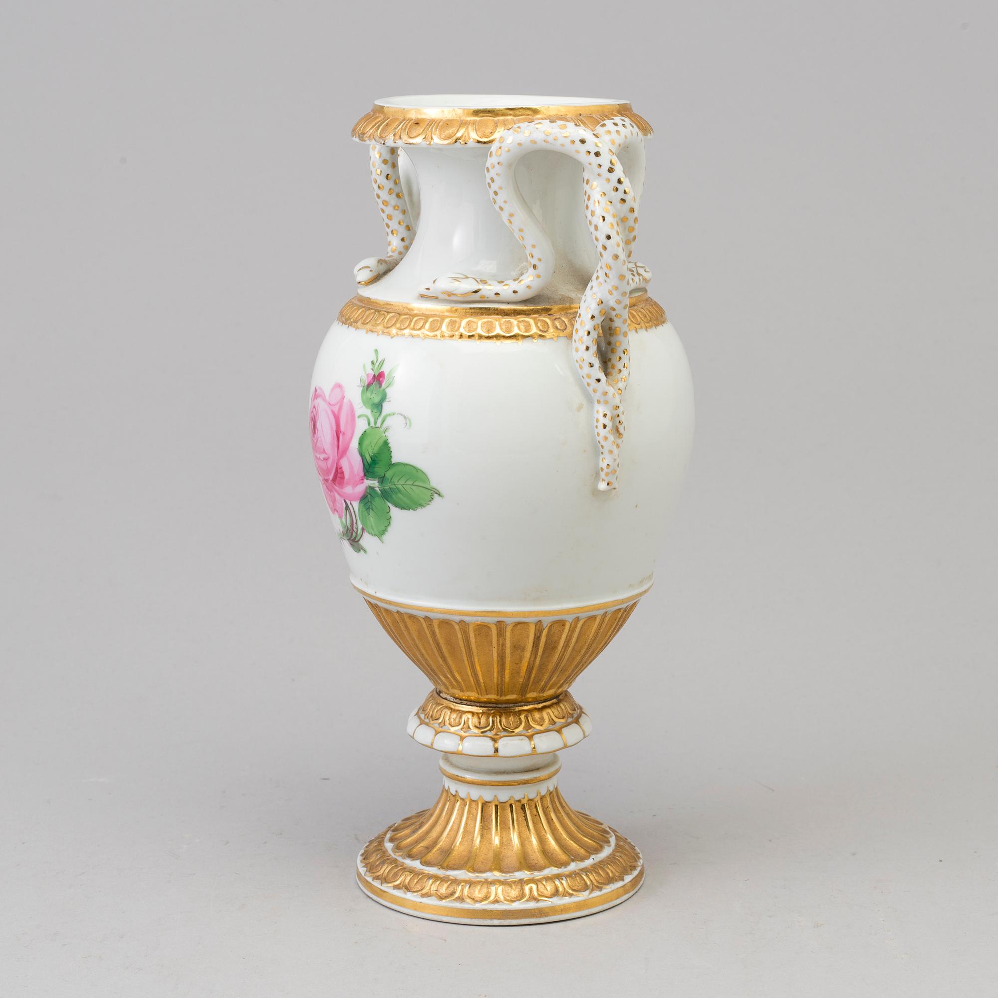 VAS, porslin, Meissen, 1900-talets mitt.