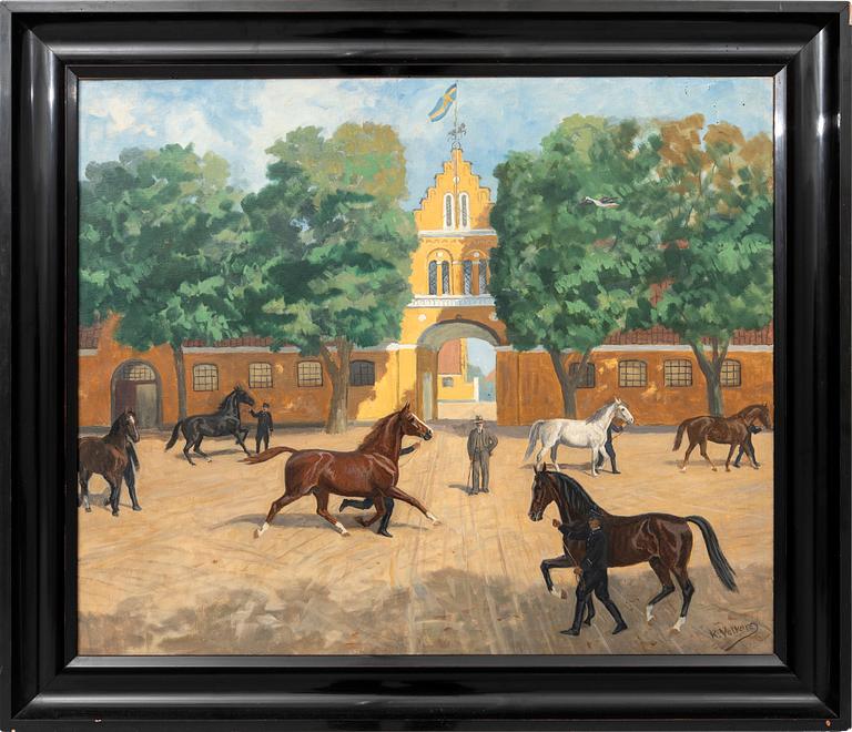Karl Volkers, Flyinge Royal Farm.