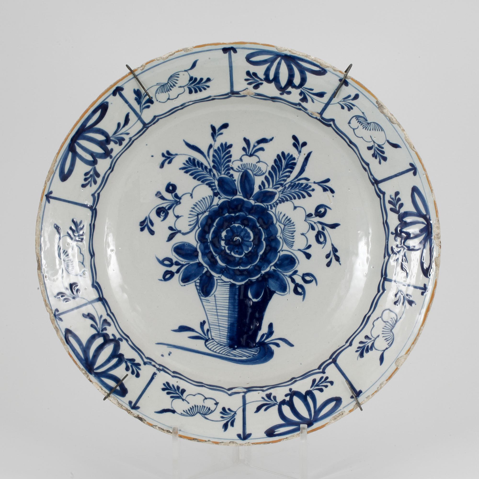 FAT, fajans, troligen Holland, 1700-tal.