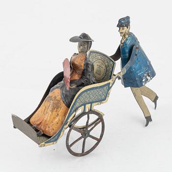 Lehmann, A tinplate "Going to the fair" Germany. In production 1889-96.