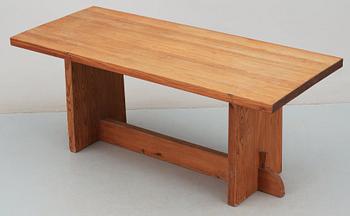 An Axel Einar Hjorth 'Lovö' pine table, Nordiska Kompaniet, 1930's.