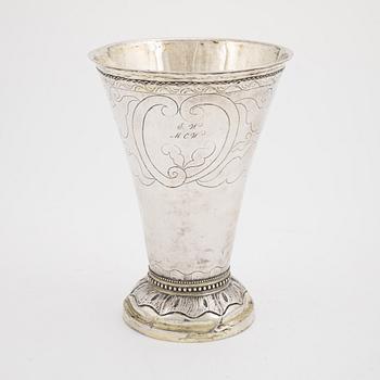 Erik Lemon, bägare, silver, Uppsala (1761-1800).