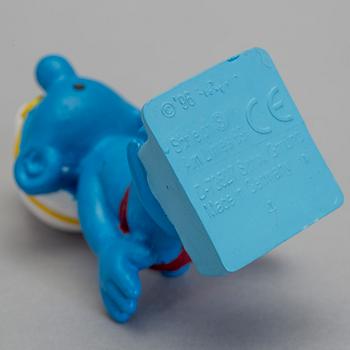 SMURFAR, 110 stycken, Schleich, mestadels 2000-tal.