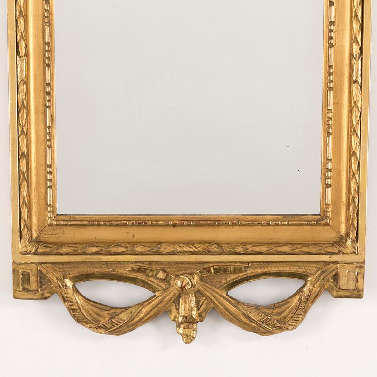 MIRROR, gustavian style, 20th century.