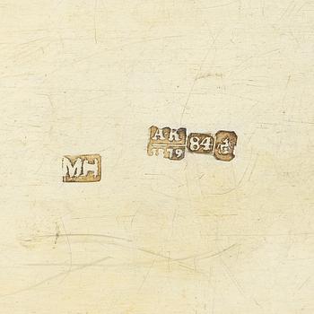 Snusdosa, silver, Moskva, Ryssland 1879.