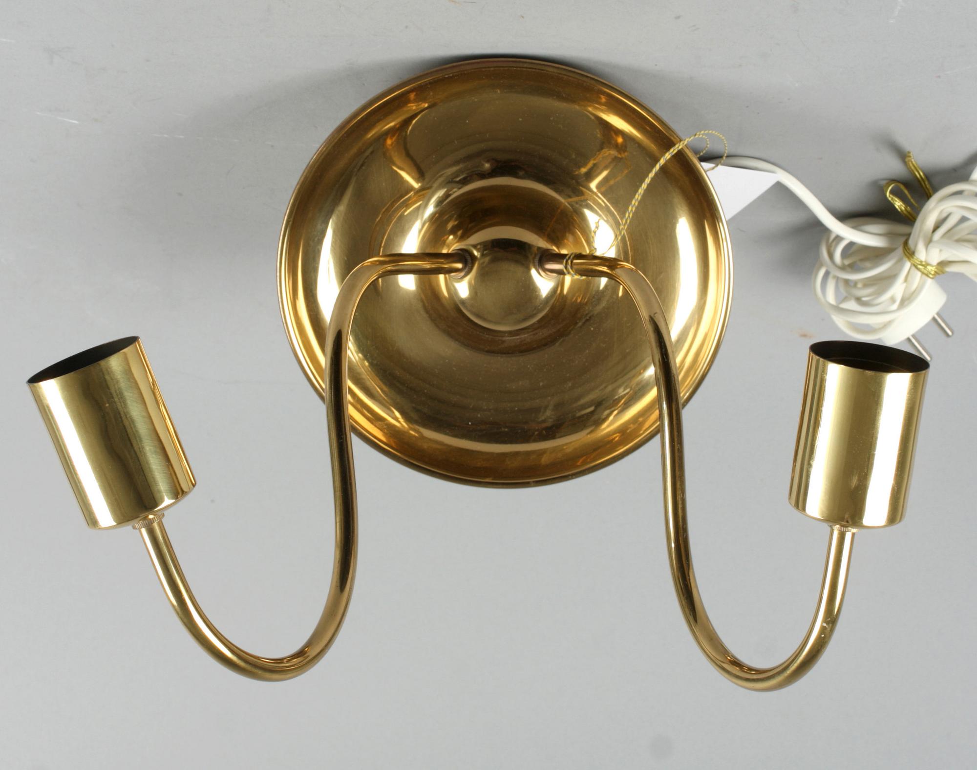 VÄGGLAMPA, modell 2565, Josef Frank Svenskt Tenn.