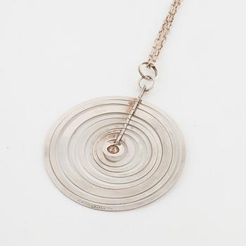 TAPIO WIRKKALA, hänge, "Silvermåne", N. Westerback, 1971.