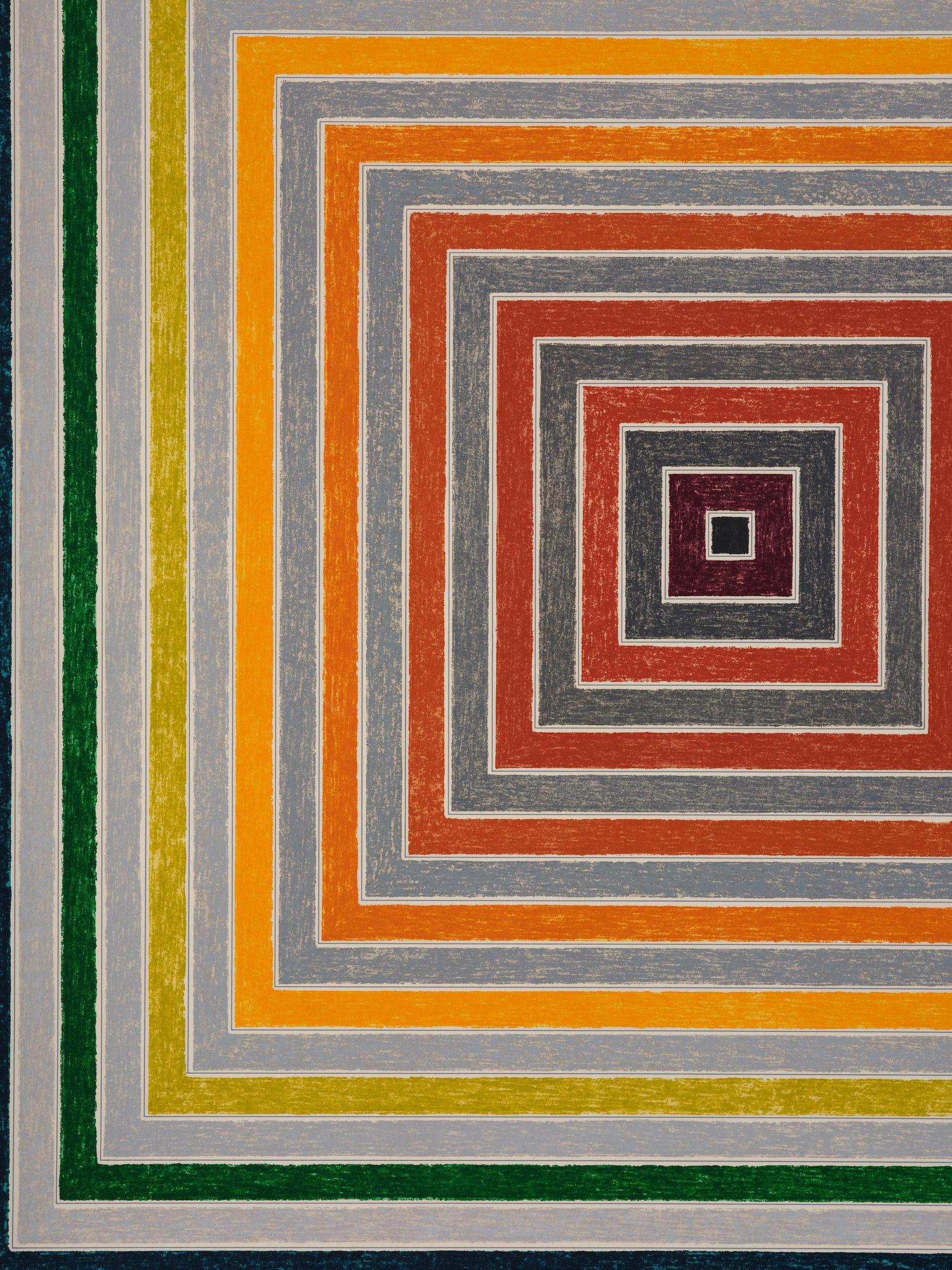 Frank Stella, "Double Gray Scramble".