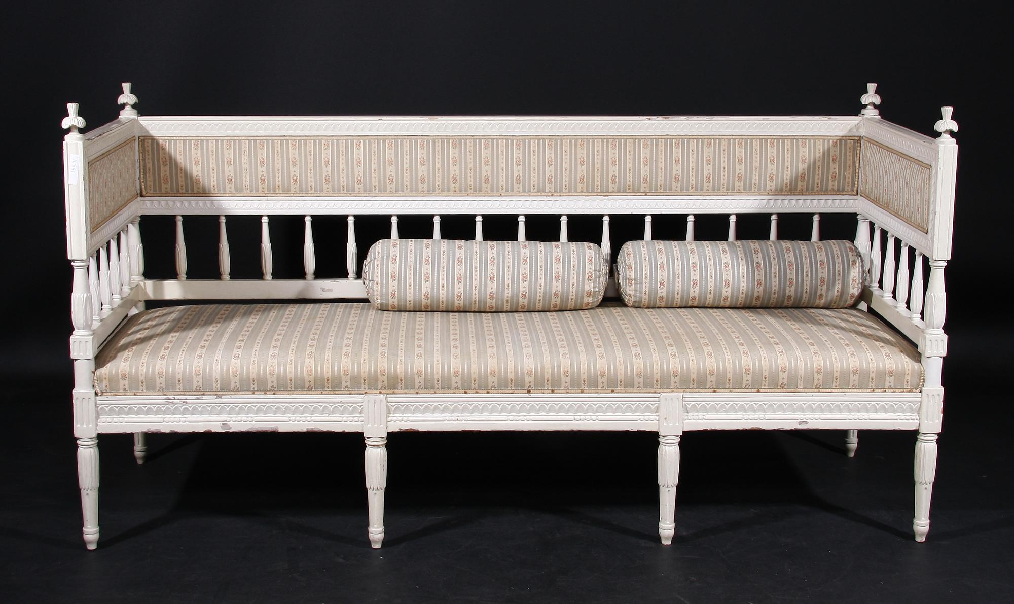 SOFFA. Gustaviansk stil, 1800-tal.