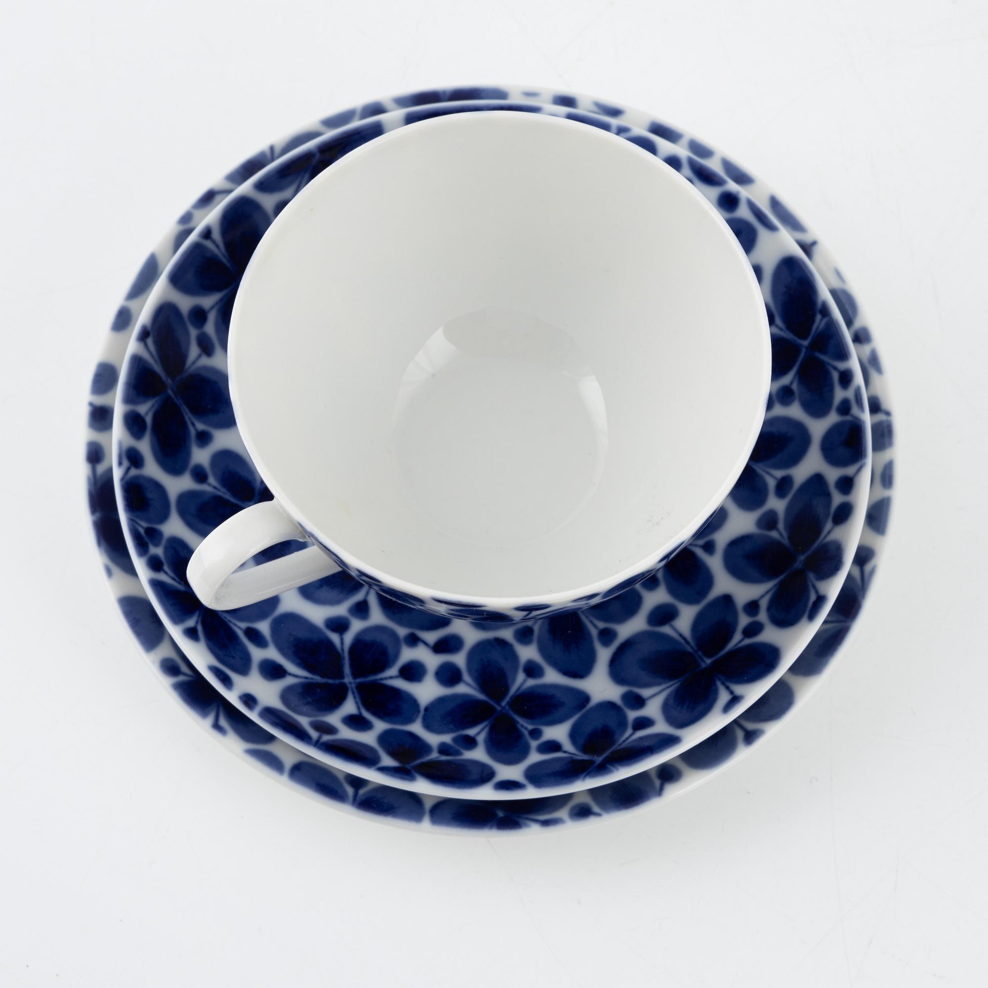 Marianne Westman, servis, 25 delar, porslin, "Mon Amie", Rörstrand.
