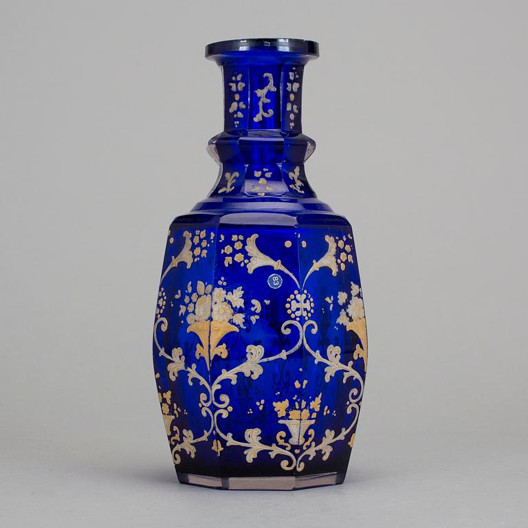KARAFF, glas. Böhmen, omkring 1800-talets mitt.
