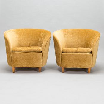 A pair of 1930's armchairs for Mobilia.