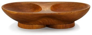 906. A Carl-Axel Acking elm bowl,