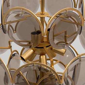 An Italian chandelier, probably Gino Vistosi, Murano, 1960's/70's.