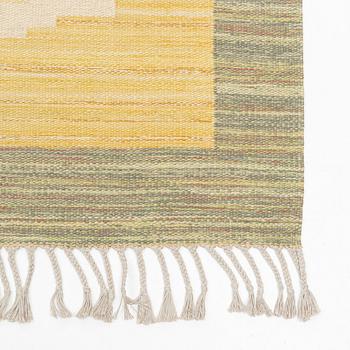 A carpet, flat weave, ca 380 x 247 cm.