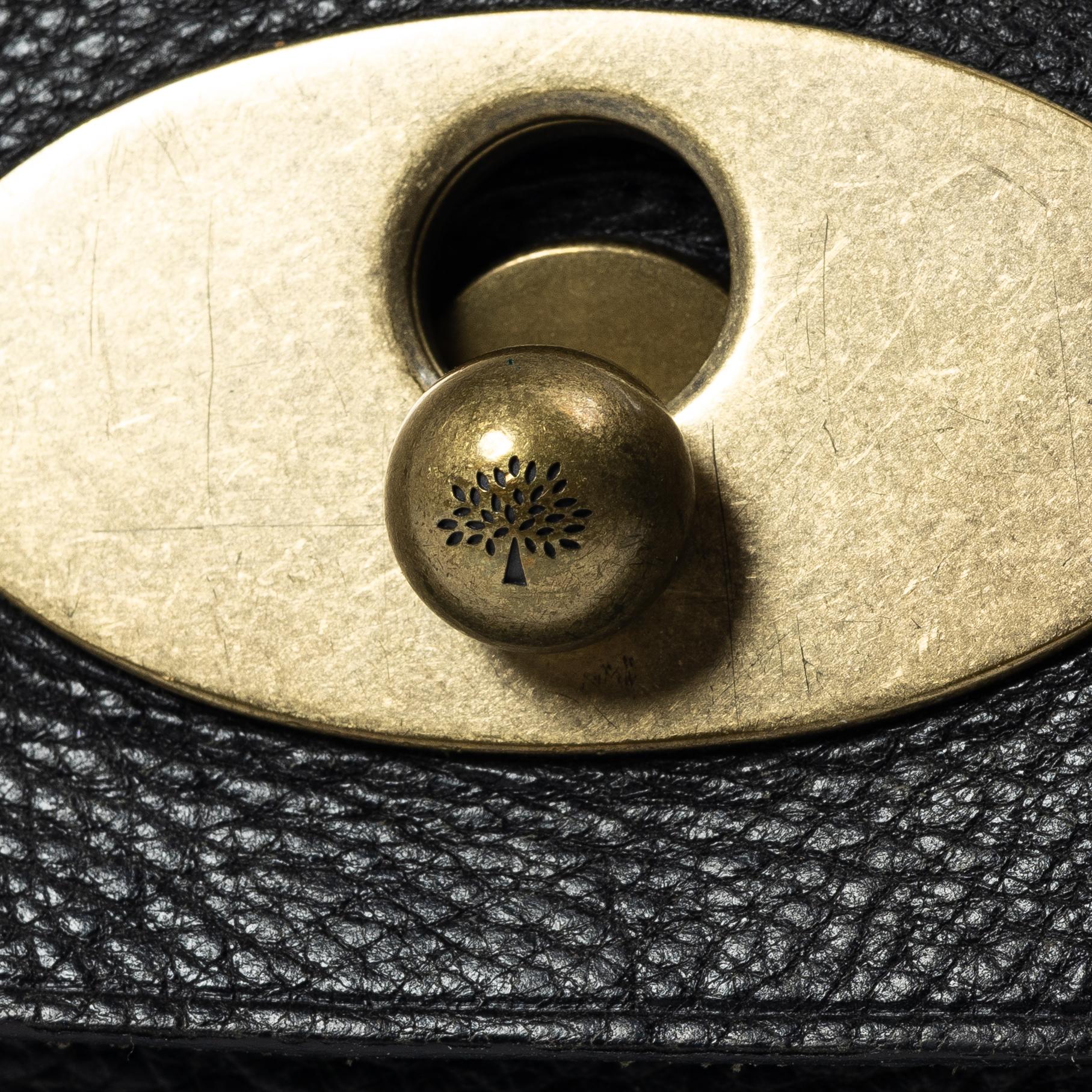 Mulberry, a leather bag.