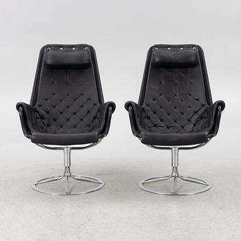 Bruno Mathsson, a pair of 'Jetson' armchairs, Dux.