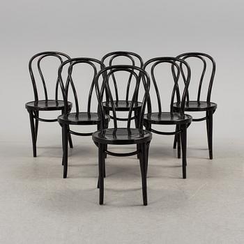 GILLIS LUNDGREN, stolar, 6 st, "Öglan", IKEA, 1970/80-tal.