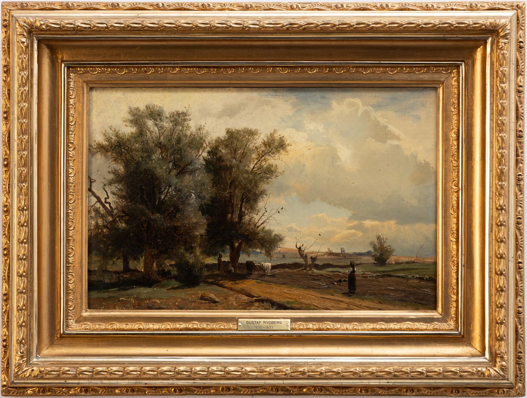 Gustav Rudberg, Scanian landscape.