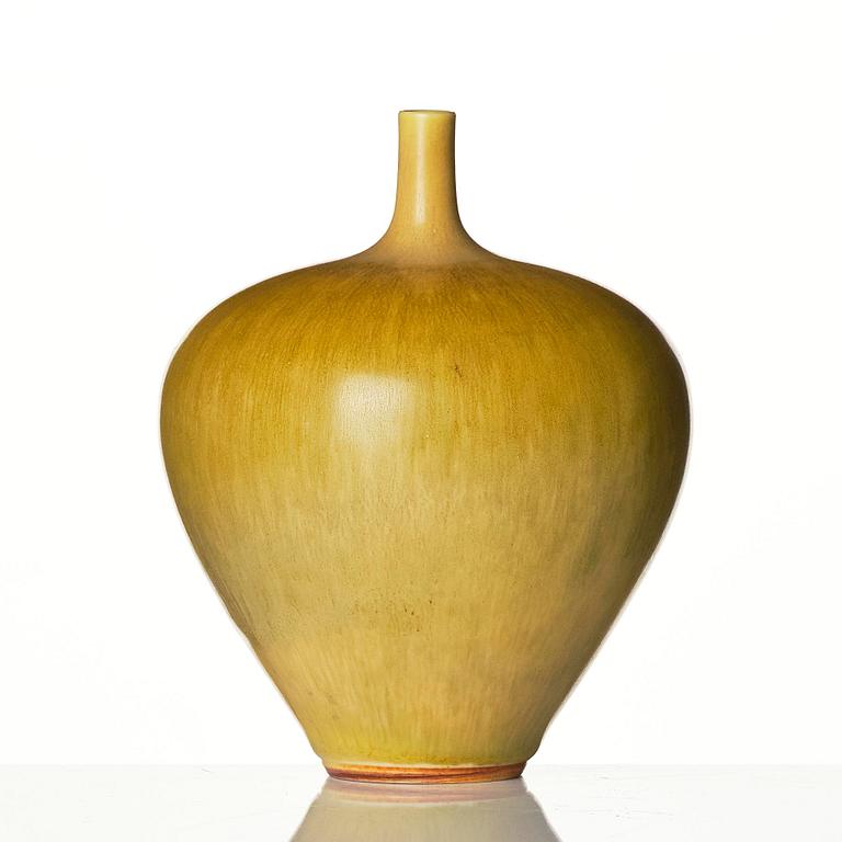 Berndt Friberg, a stoneware vase, Gustavsberg Studio 1965.