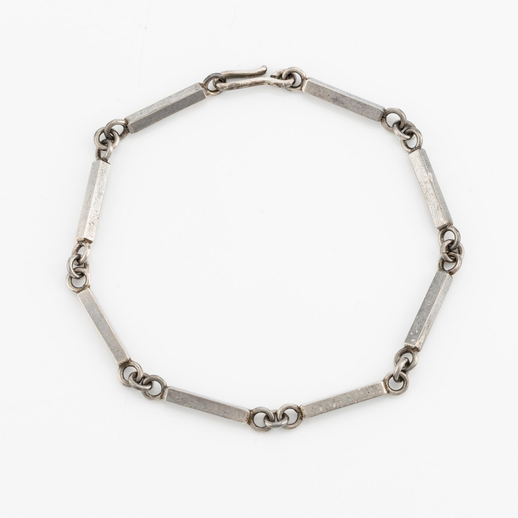 Sandin & Söner Guld & Silver AB, bracelet, silver.