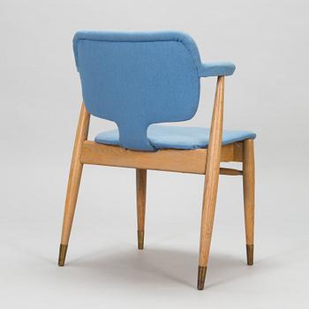 Ilmari Tapiovaara, a mid-20th-century 'Domus Lux' armchair for Lukkiseppo.