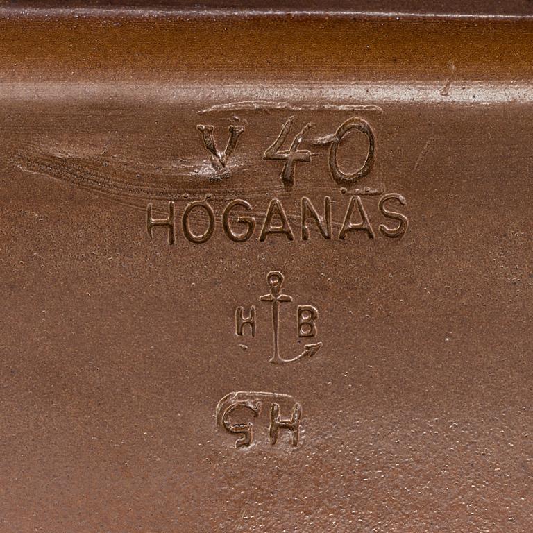 TVÄTTHO/HANDFAT, stengods, Höganäs V 40.
