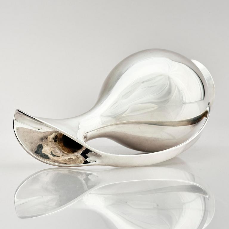 Kay Fisker, a sterling silver jug, company Anton Michelsen, Copenhagen, Denmark.