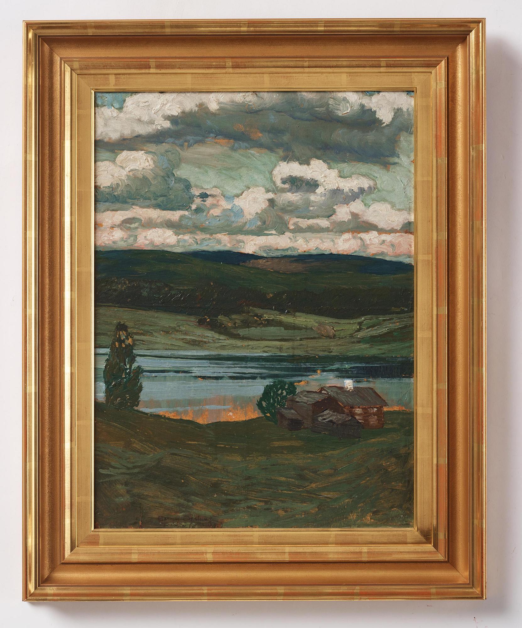 Helmer Osslund, Motiv från Fränsta.
