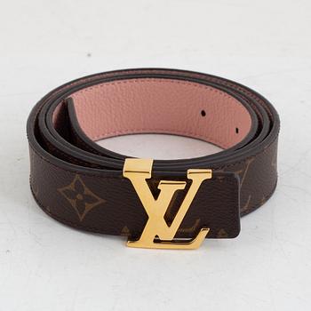 Louis Vuitton, skärp, "Reverse belt", storlek 90.