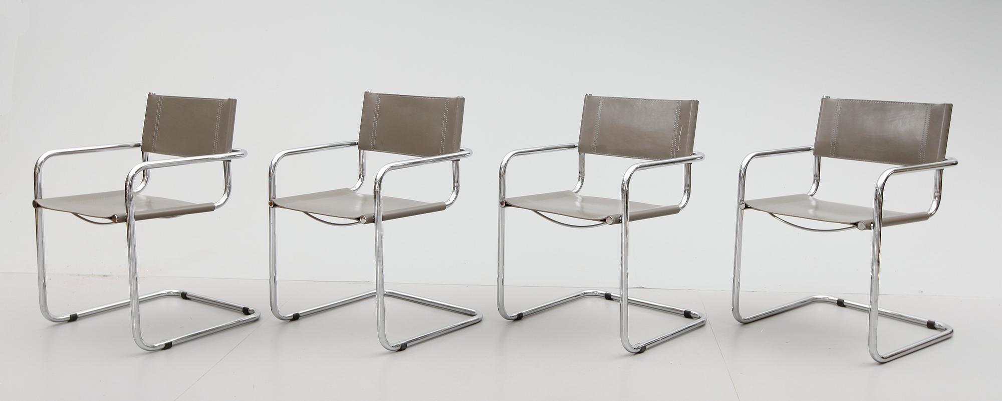 KARMSTOLAR, 4 st, sent 1900-tal.