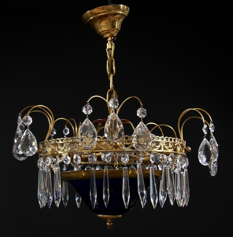 LJUSKRONA, gustaviansk stil, 1900-tal. H ca 45.