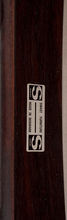 STOLAR, 4 st, "Modell 431", Arne Vodder, Sibast Furniture, Danmark, 1900-talets andra hälft.