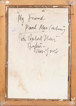 Peter Robert Keil, oil on panel signed.