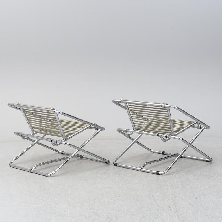 RON ARAD,"Rocking Chair", a pair of easy chairs, One Off, England, 1980-tal.