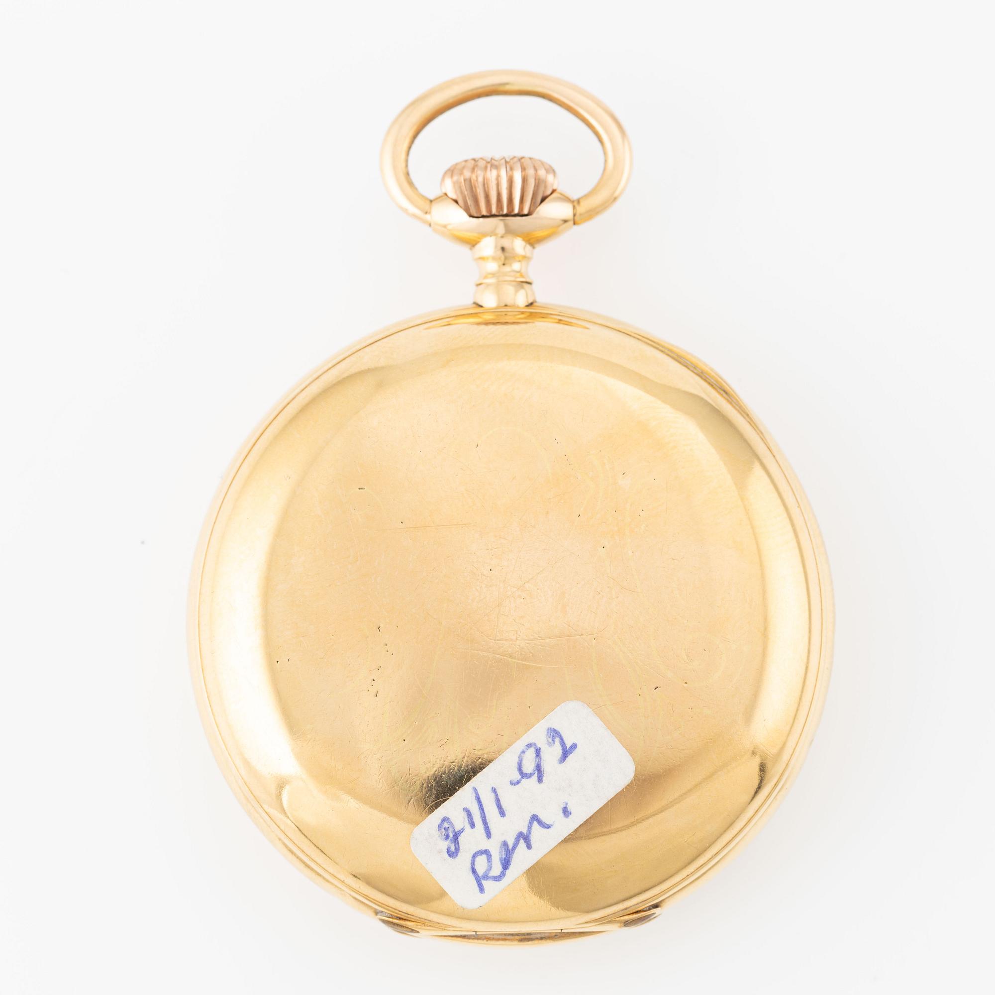 Halda, pocket watch, 50.5 mm.