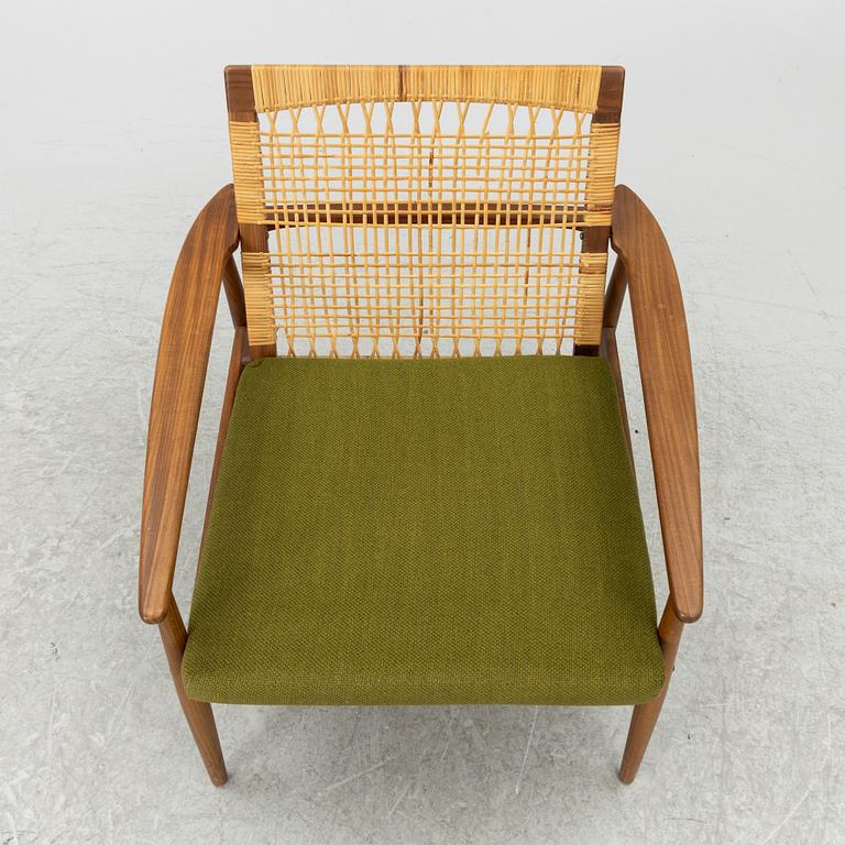 Hans Olsen, an armchair, Brdr. Juhl Kristensen, Denmark, 1950s/60s.