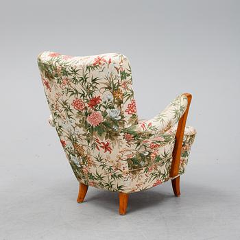 A 1940's Swedish Modern easy chair.
