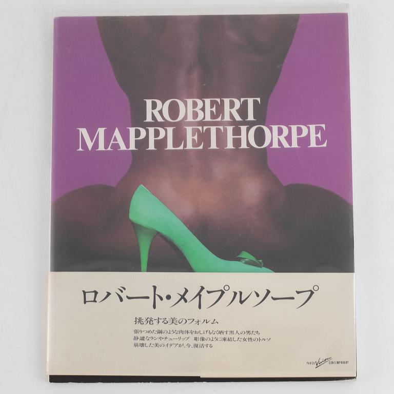 Robert Mapplethorpe, collection of photo books, nine volumes.