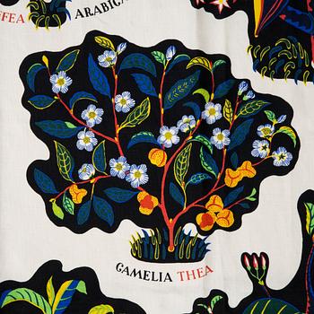 Josef Frank, a pair of 'Drinks' curtains, Svenskt Tenn, Sweden.