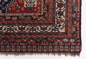 An antique south west Persian carpet, c. 332 x 2390 cm.