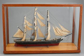 BÅTMODELL, tidigt 1900-tal.