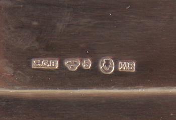 CIGARETTSKRIN, silver C.G Hallberg 1939.