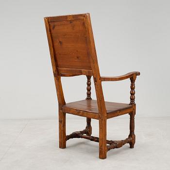 KARMSTOL, barock, 1700-tal.