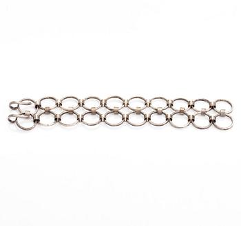 Kaija Aarikka,  armband, silver, Finland, 1966.