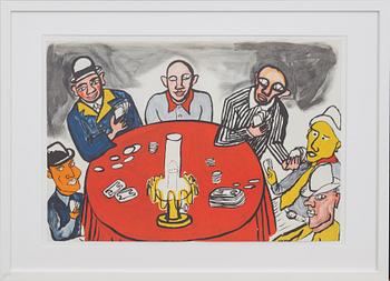ALEXANDER CALDER, färglitografi , Ur Derriere Le Miroir nr 212.