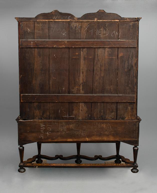 A CUPBOARD, baroque, Holland 18th century.