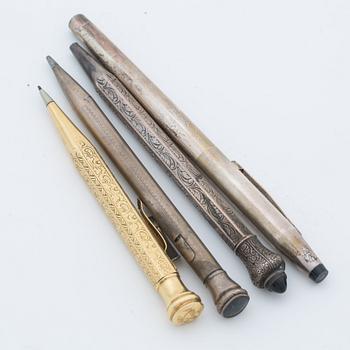 4 pcs of pencils, first half of the 20th century,