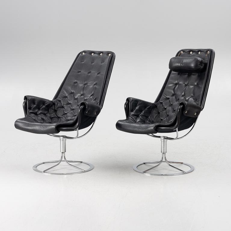 Bruno Mathsson, fåtöljer ett par "Jetson" för DUX sent 1900-tal.